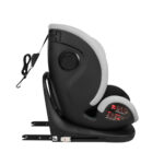 Автокресло 40-150 см Kikkaboo i-View i-SIZE ISOFIX Dark Grey — изображение 6