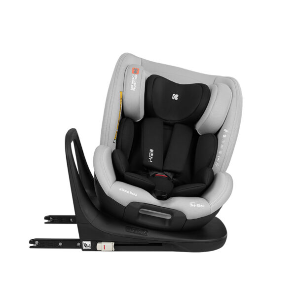 Автокресло 40-150 см Kikkaboo i-View i-SIZE ISOFIX Dark Grey — изображение 8