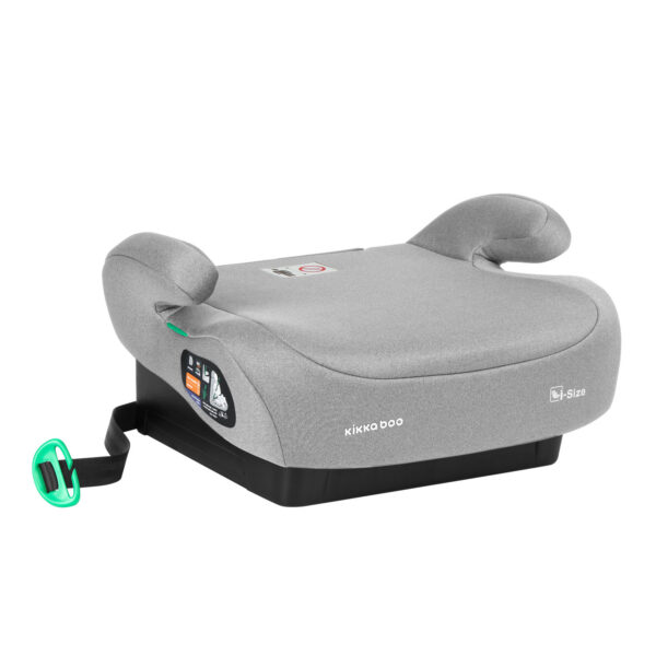 Scaun auto buster 125-150 cm i-GO i-SIZE Light Grey - imagine 2