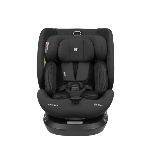 Scaun auto 40-150 cm Kikkaboo i-Hike i-SIZE Black 2025 - imagine 3