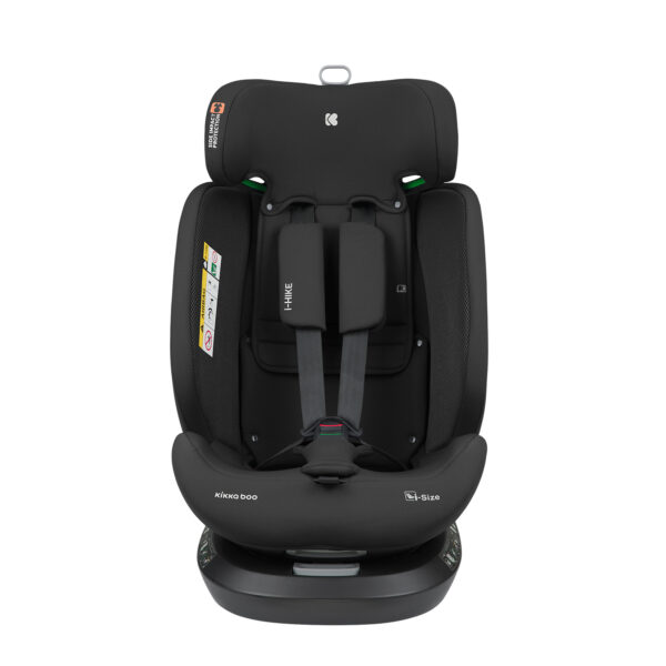 Scaun auto 40-150 cm Kikkaboo i-Hike i-SIZE Black 2025 - imagine 4