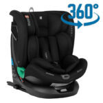 Scaun auto 40-150 cm Kikkaboo i-Roll i-SIZE ISOFIX Black