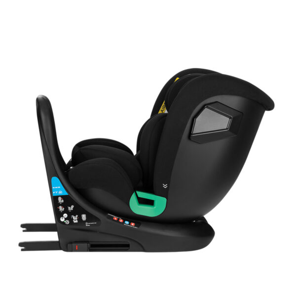 Автокресло 40-150 см Kikkaboo i-ROLL  i-SIZE ISOFIX Black — изображение 10