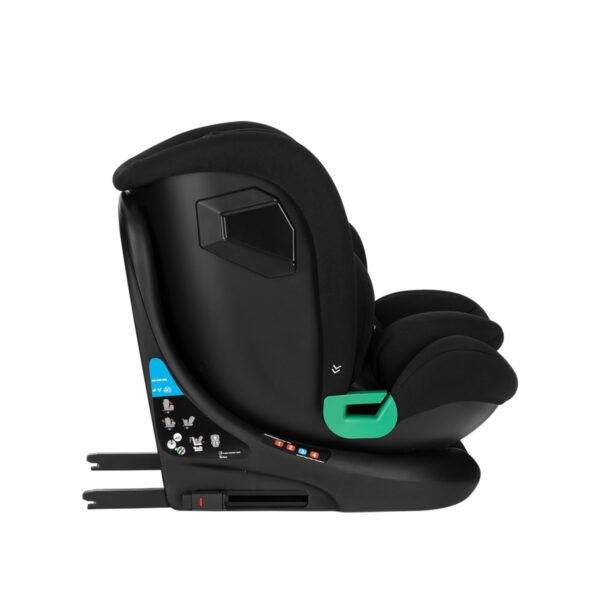 Автокресло 40-150 см Kikkaboo i-ROLL  i-SIZE ISOFIX Black — изображение 7