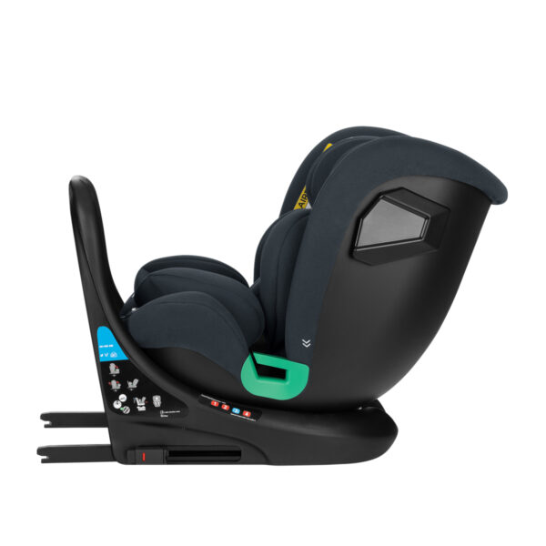 Автокресло 40-150 см Kikkaboo i-ROLL  i-SIZE ISOFIX Dark Grey — изображение 10