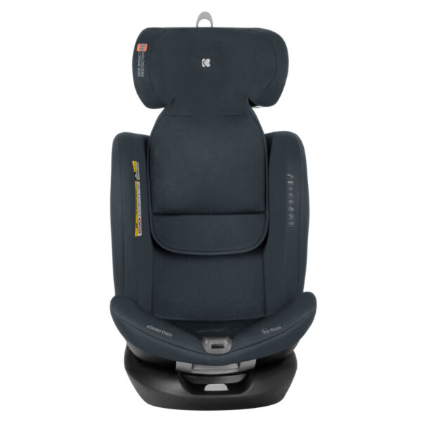 Автокресло 40-150 см Kikkaboo i-ROLL  i-SIZE ISOFIX Dark Grey — изображение 4