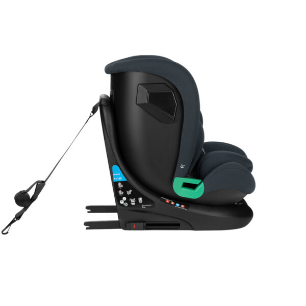 Автокресло 40-150 см Kikkaboo i-ROLL  i-SIZE ISOFIX Dark Grey — изображение 5