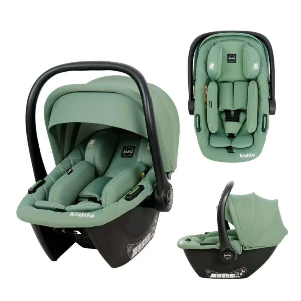 Scaun auto 0-13 kg Glamvers NEST Green - imagine 2