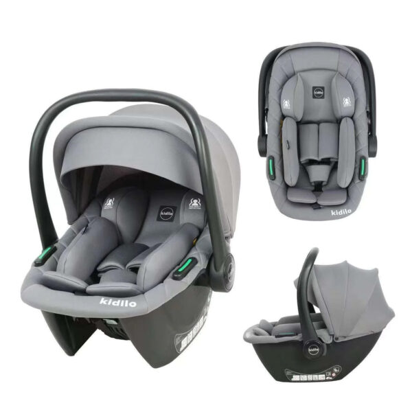 Scaun auto 0-13 kg Glamvers NEST Grey - imagine 2