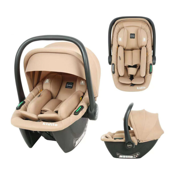 Scaun auto 0-13 kg Glamvers NEST Khaki - imagine 2