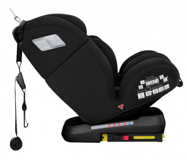 Scaun auto 0-36 kg Kidilo JOURNEY Isofix Black - imagine 3