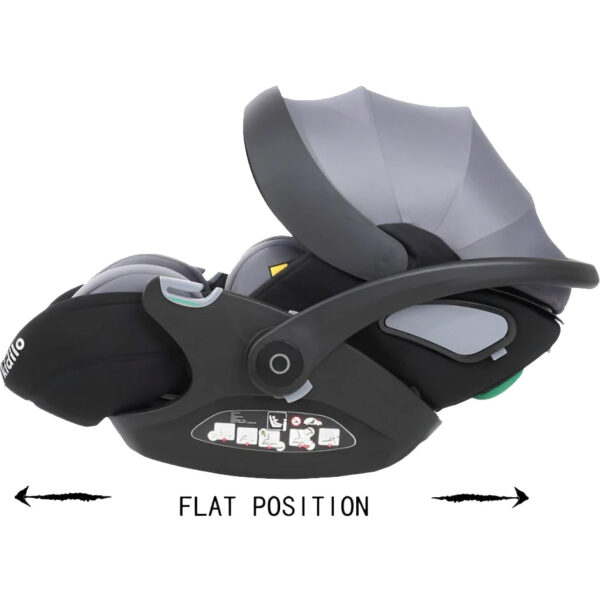 Scaun auto 0-13 kg Kidilo  COMFORTT Grey - imagine 2