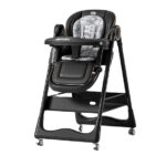 Scaun de masa Glamvers HENRY Black