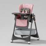 Scaun-balansoar 2in1 Kidilo ROYAL Pink