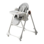 Электронный стульчик-качели 2-в-1 Kidilo BARTOLO Light Grey