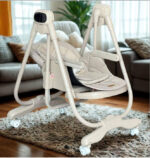 Scaun balansoar electronic 2în1 Glamvers PILAR Grey - imagine 2
