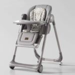 Стульчик для кормления Kidilo PATRICIA Dark Grey