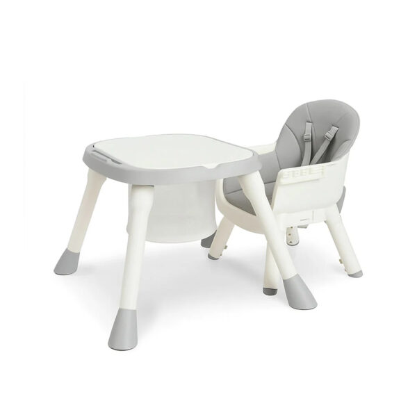 Стульчик трансформер  6в1 Kidilo PLAYFUL Grey — изображение 2