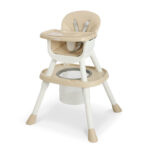 Стульчик трансформер  6в1 Kidilo PLAYFUL Beige