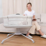 Patuc Co-Sleeper 2in1 electronic Kidilo LOTUS White