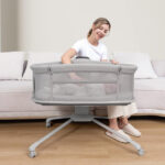 Patuc Co-Sleeper 2in1 electronic Kidilo LOTUS Grey