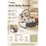 Электронный шезлонг Kidilo Smart Baby Beige — изображение 3