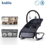 Электронный шезлонг Kidilo Smart Baby Black — изображение 2