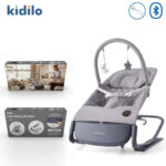Электронный шезлонг Kidilo Smart Baby Grey — изображение 2