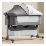 Кроватка-люлька Kidilo EASY Dark Grey