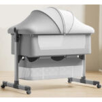 Кроватка-люлька Kidilo EASY Light Grey