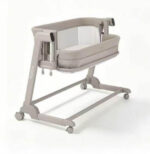 Patut Co-Sleeper electronic Kidilo JASMIN Grey - imagine 2