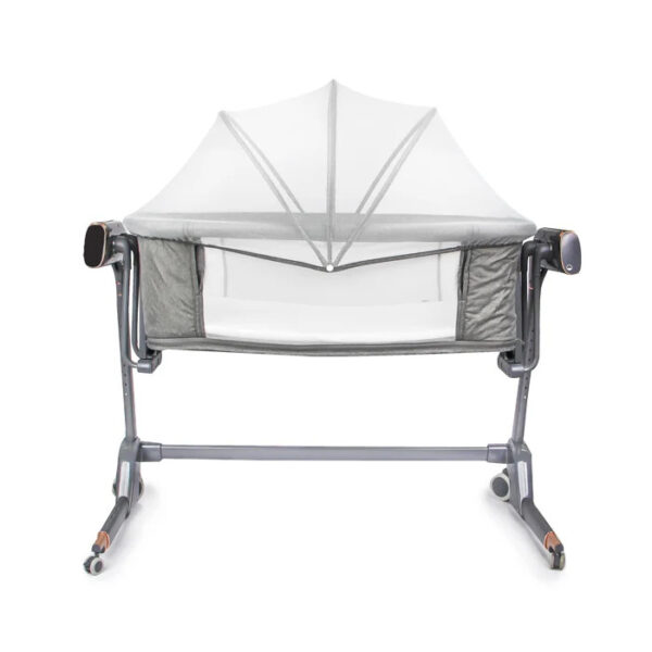 Patuc Co-Sleeper 2in1 electronic Glamvers MIRANDA Grey - imagine 2