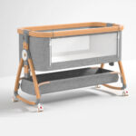 Patut Co-Sleeper Kidilo BONNY Light Grey