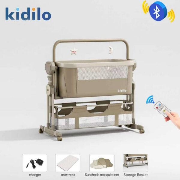 Patut Co-Sleeper electronic Kidilo ELISA Coffee - imagine 2