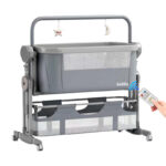 Patut Co-Sleeper electronic Kidilo ELISA Grey