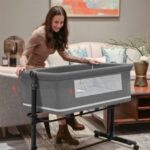 Patut Co-Sleeper 2in1 Kidilo CELIA Dark Grey - imagine 4