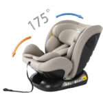 Scaun auto 0-36 kg Kidilo VENUS Khaki - imagine 3