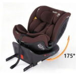 Scaun auto 0-36 kg Kidilo SPACE Brown - imagine 4