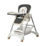 Scaun de masa Kidilo LINDA Black
