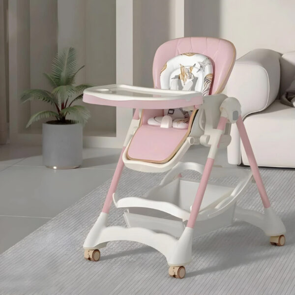 Scaun de masa Kidilo LINDA Green - imagine 2