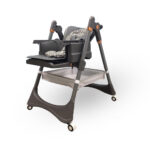 Scaun-balansoar 2in1 Kidilo  ROYAL Grey - imagine 2