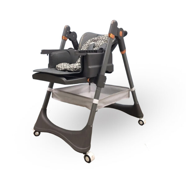 Scaun-balansoar 2in1 Kidilo  ROYAL Grey - imagine 2