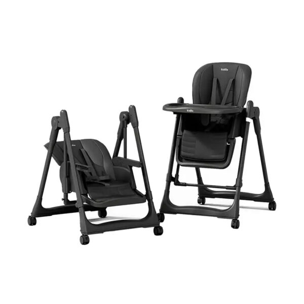 Scaun-balansoar 2in1 Kidilo ELMO Black - imagine 2