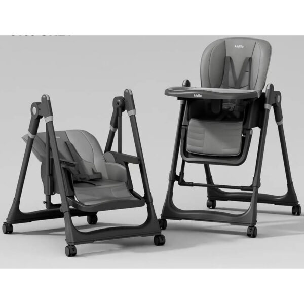 Scaun-balansoar 2in1 Kidilo ELMO Grey - imagine 2