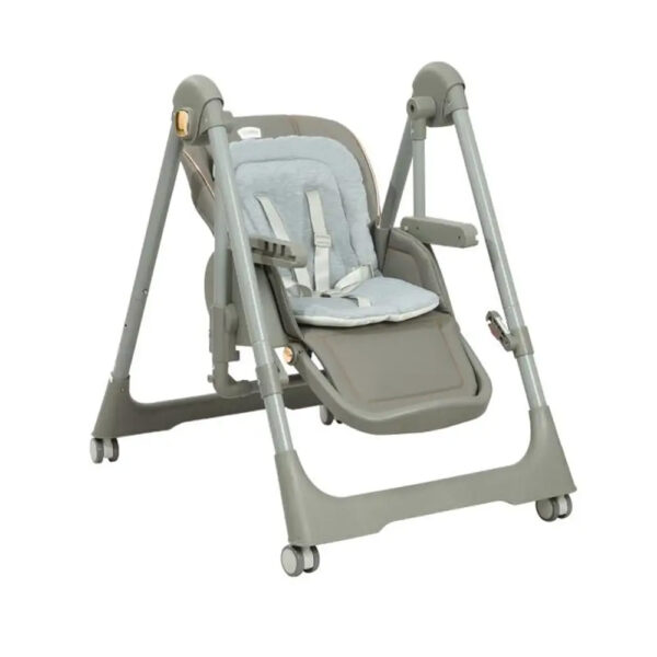 Scaun-balansoar 2in1 Kidilo AVRORA Grey - imagine 2