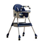 Scaun de masa 2in1 Kidilo INDI Dark Blue