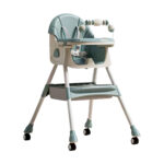 Scaun de masa 2in1 Kidilo INDI Green