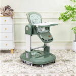 Scaun de masa 3in1 Kidilo UNIVERSAL Green - imagine 2
