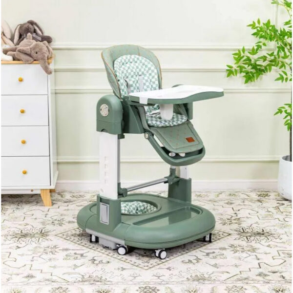 Scaun de masa 3in1 Kidilo UNIVERSAL Green - imagine 2