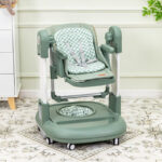 Scaun de masa 3in1 Kidilo UNIVERSAL Green - imagine 4